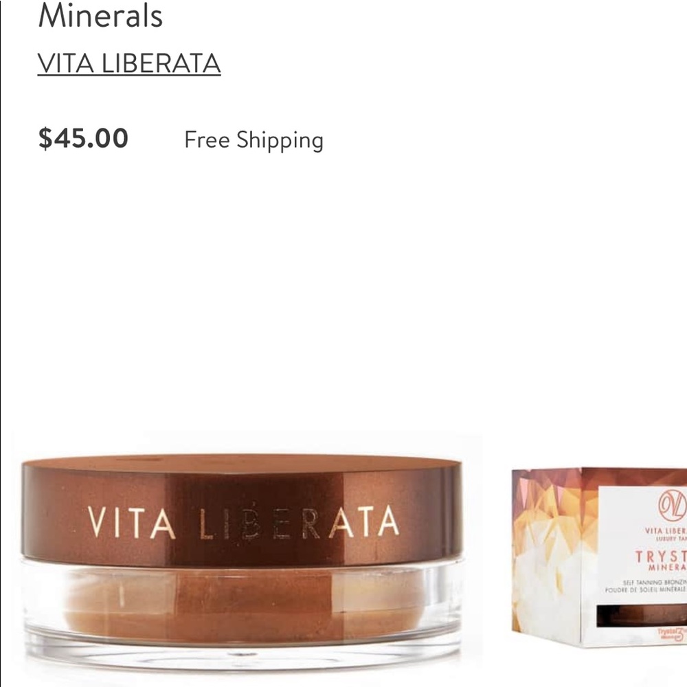 Vita Liberata Trystal Minerals selftanning bronzer